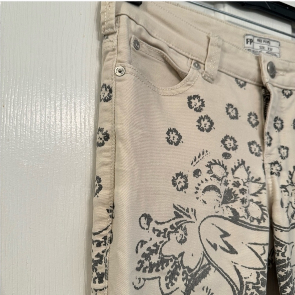 Free People Denim Super Flare Jeans - Picture 3 of 6